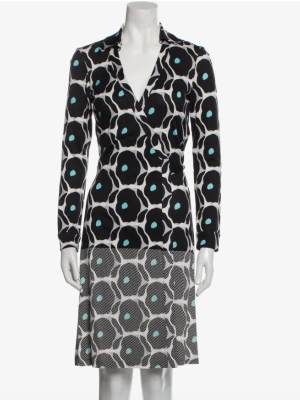 Diane von Furstenberg  Silk Knee-Length Dress